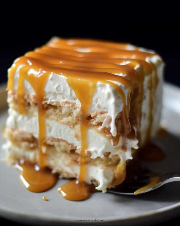 Ritz Cracker Salted Caramel Icebox Cake Ritz Cracker Salted Caramel Icebox Cake