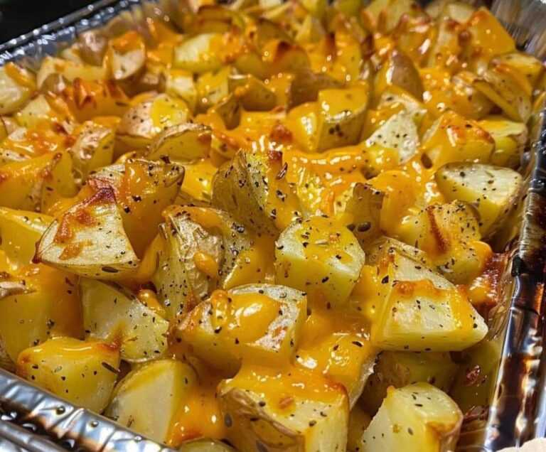 Deliciously Cheesy Ranch Oven Roasted Potatoes Deliciously Cheesy Ranch Oven Roasted Potatoes