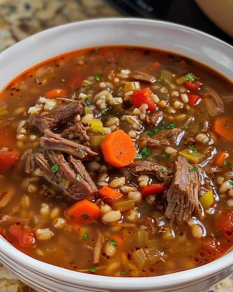 Beef & Barley Soup Crock Pot Beef & Barley Soup Crock Pot