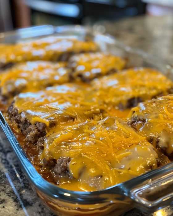 Amish Hamburger Steak Bake Amish Hamburger Steak Bake