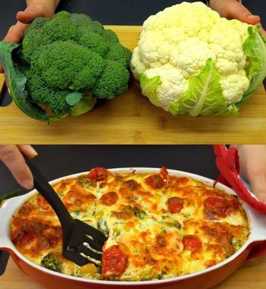 Vegan Spanish-Inspired Broccoli and Cauliflower Vegan Spanish-Inspired Broccoli and Cauliflower